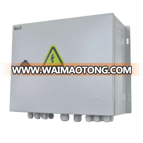 Anti lighting Solar PV Array Combiner Box 4 , 5, 6, 8,10,12 strings For Solar Energy System